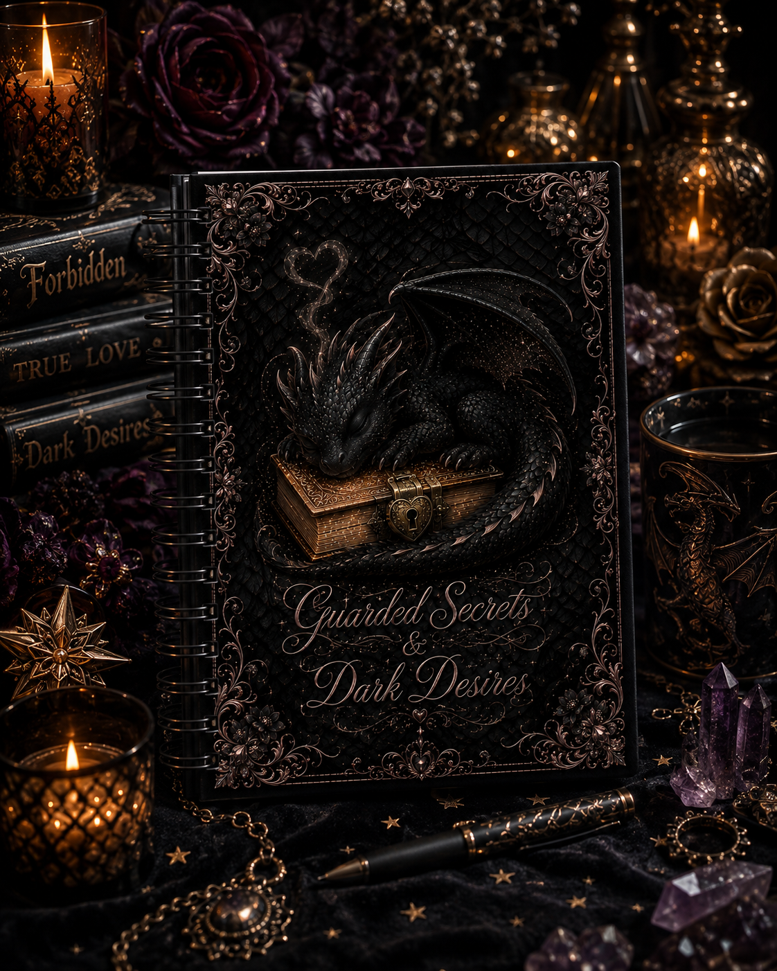 🐉 Spiral Journal – „Guarded Secrets & Dark Desires“
