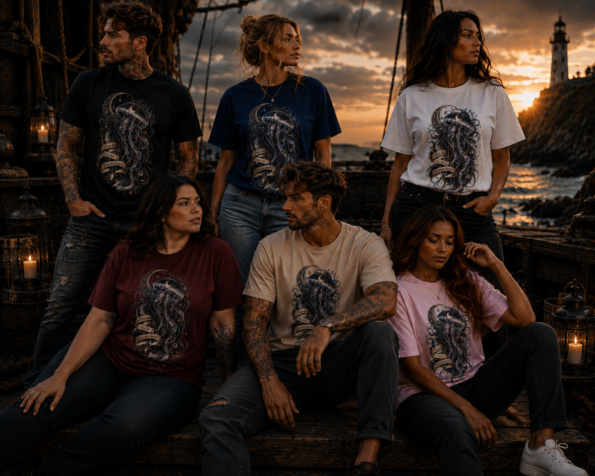 SCHATTENMEER – „Lass dich von den Schatten tragen“ T-Shirt