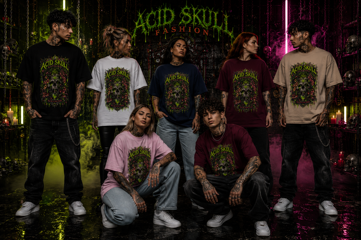 ACID SKULL FASHION – „SWEET POISON“ T-SHIRT