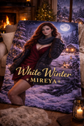 WHITE WINTER – „Mireya | Moonlit Winter“ Kuscheldecke