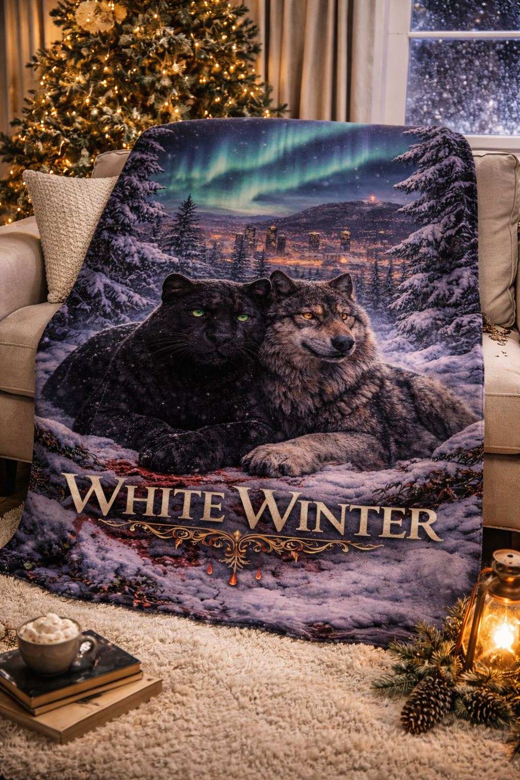 WHITE WINTER – „Guardians of Winter“ Kuscheldecke