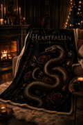 HEARTFALLEN – „Serpent of Desire“ Kuscheldecke