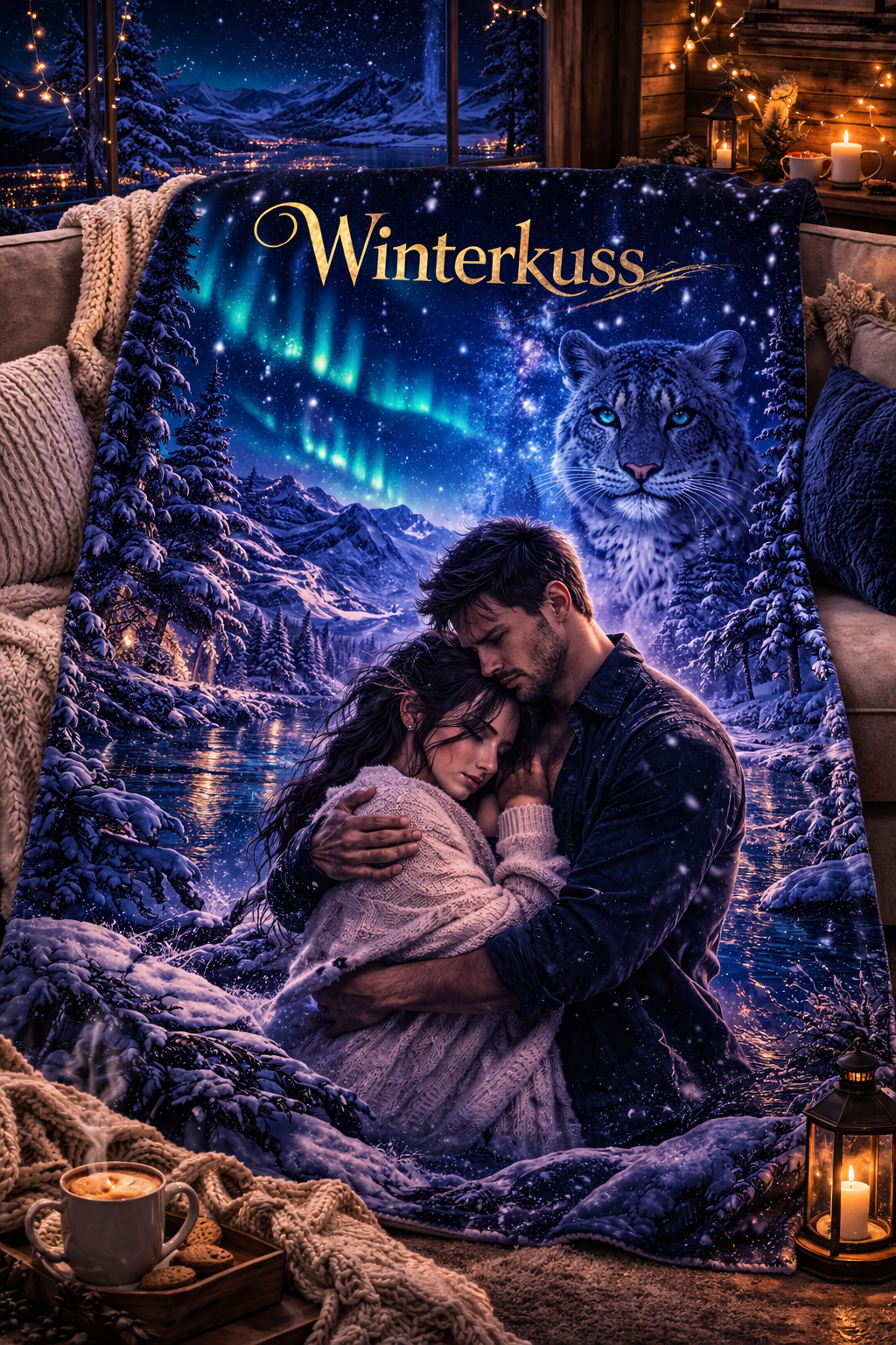 WINTERKUSS – „Where You Are, I Am Home“ Kuscheldecke