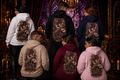 CRIMSON ROYALS – Royal Decay Hoodie | Gothic Skull & Butterfly Backprint Kapuzenpullover