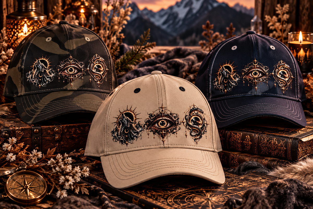 DIE MYSTICAL TRIO BASECAPS