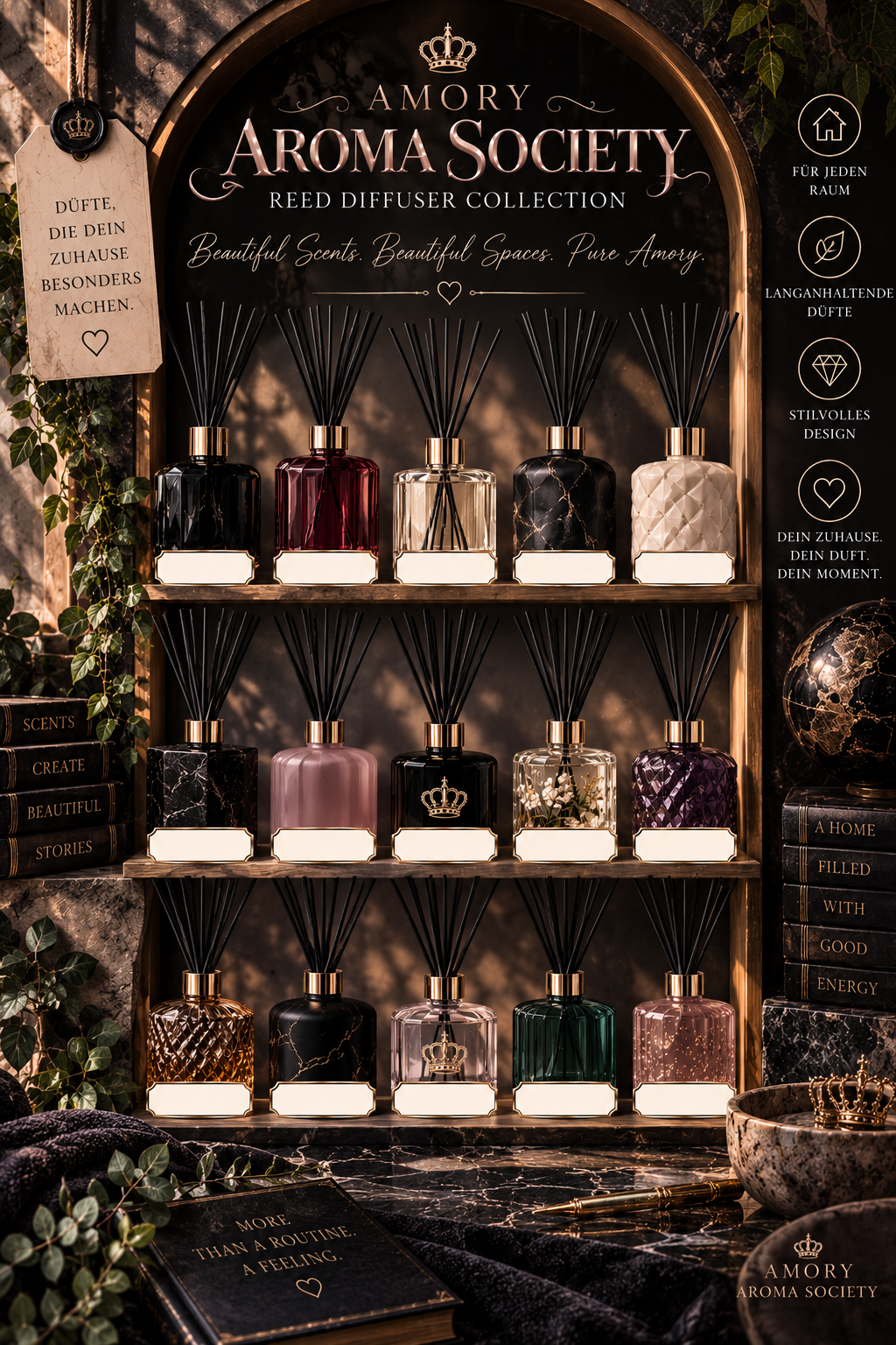 AMORY AROMA SOCIETY – Reed Diffuser