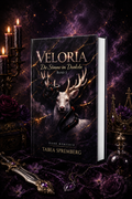 VELORIA – Die Stimme im Dunkeln | Band 1 | Buch-Bundle mit 2 Charakterkarten