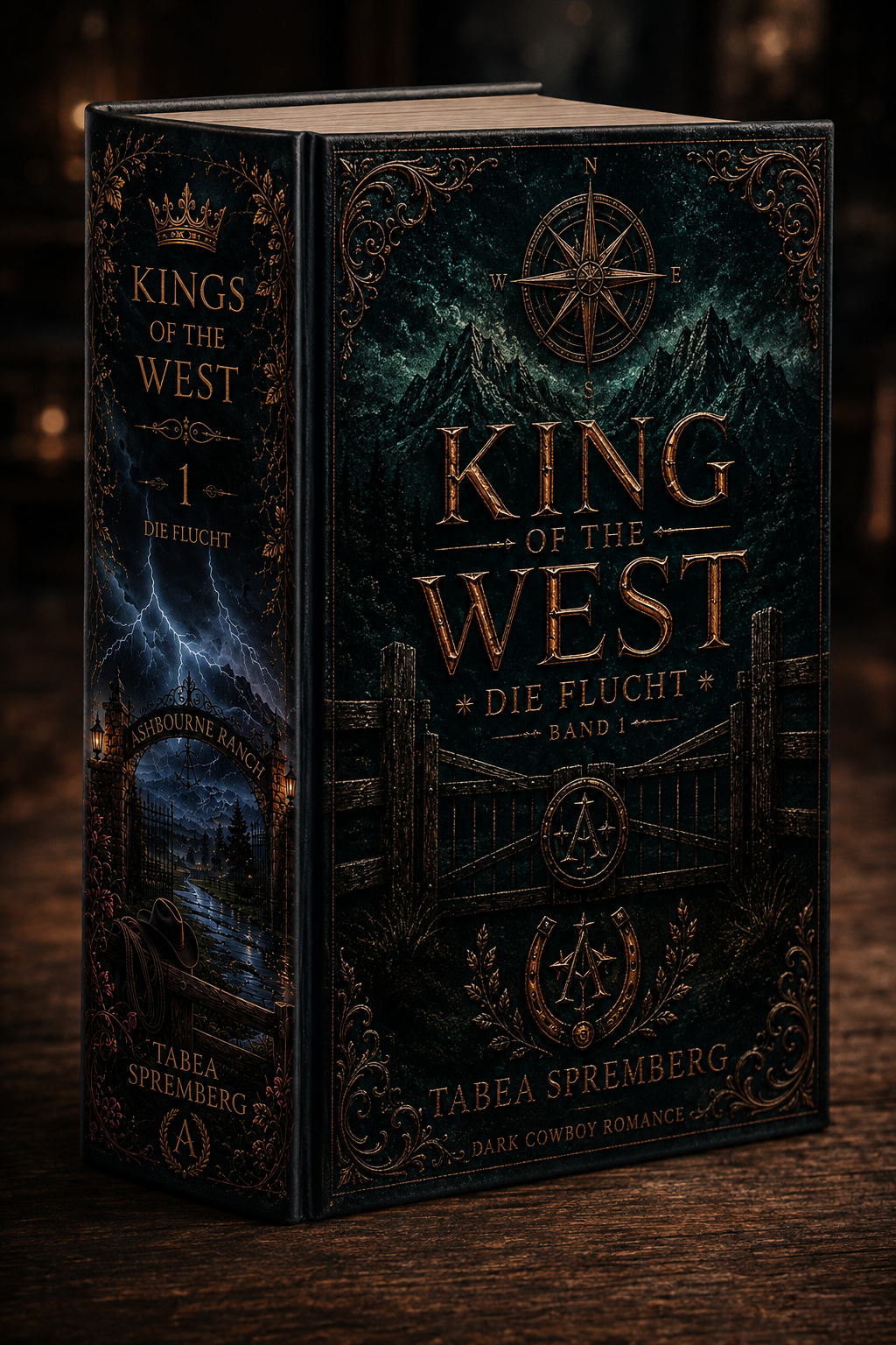 KINGS OF THE WEST – Band 1 | Buch-Bundle mit 2 Charakterkarten