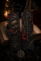 🖤 Lesezeichen – Bücherwelten Collection | Motiv frei wählbar