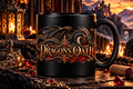 DRAGON’S OATH – Matt Black Mug