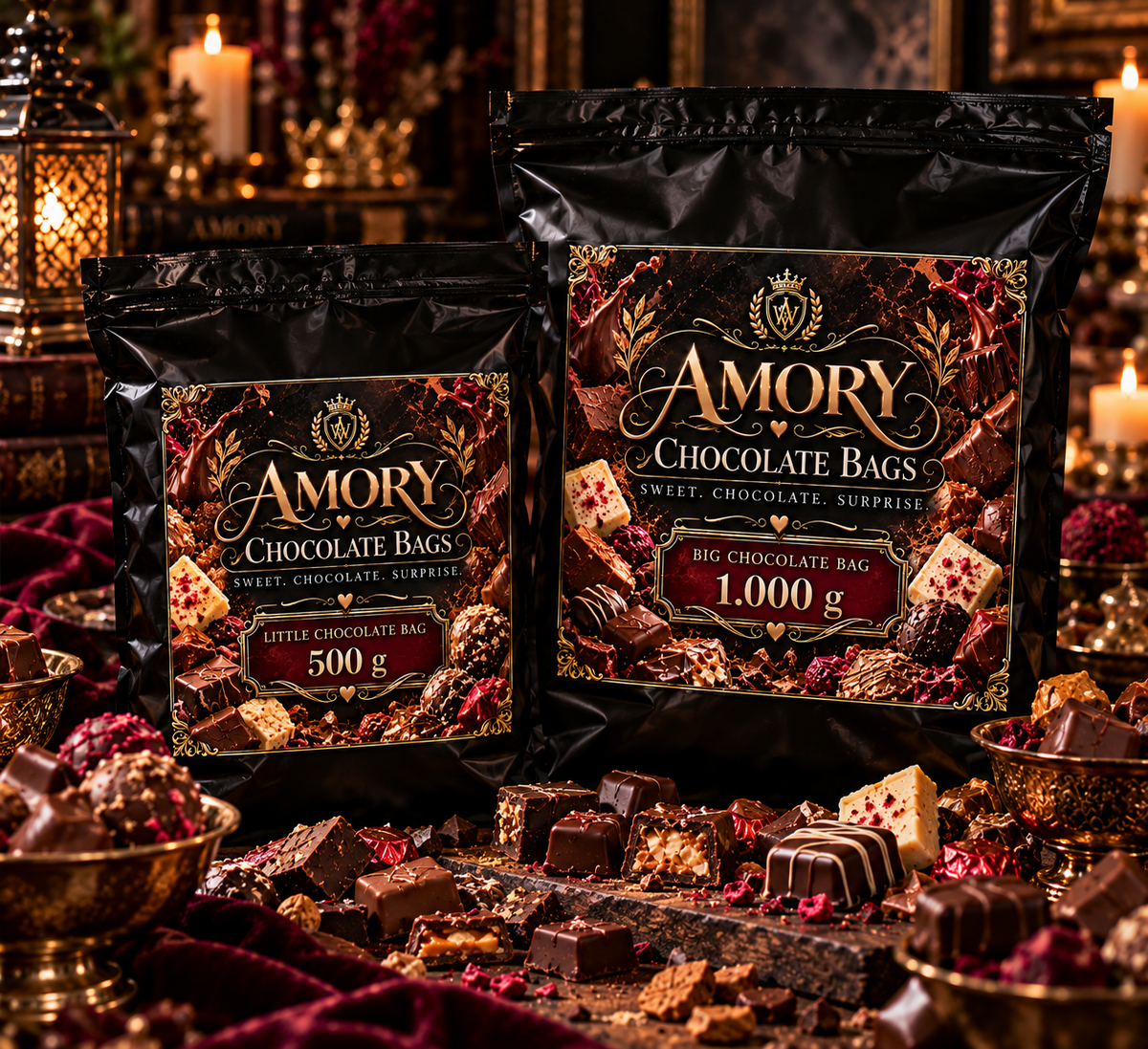 AMORY CHOCOLATE BAGS