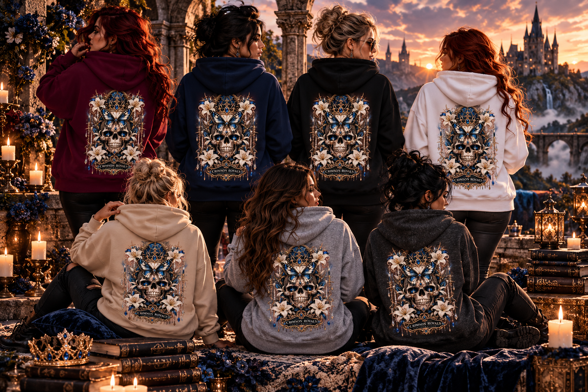 CRIMSON ROYALS – Royal Edition Zip-Hoodie